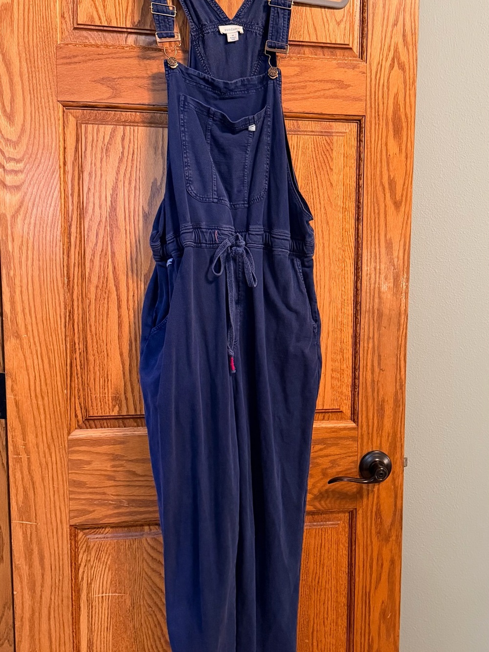 Women’s Navy Overalls Jumpsuit